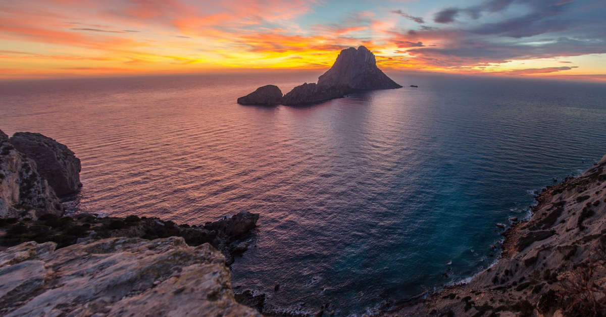 Los islotes de Es Vedrà y Es Vedranell en Ibiza