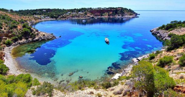 West Ibiza boat route